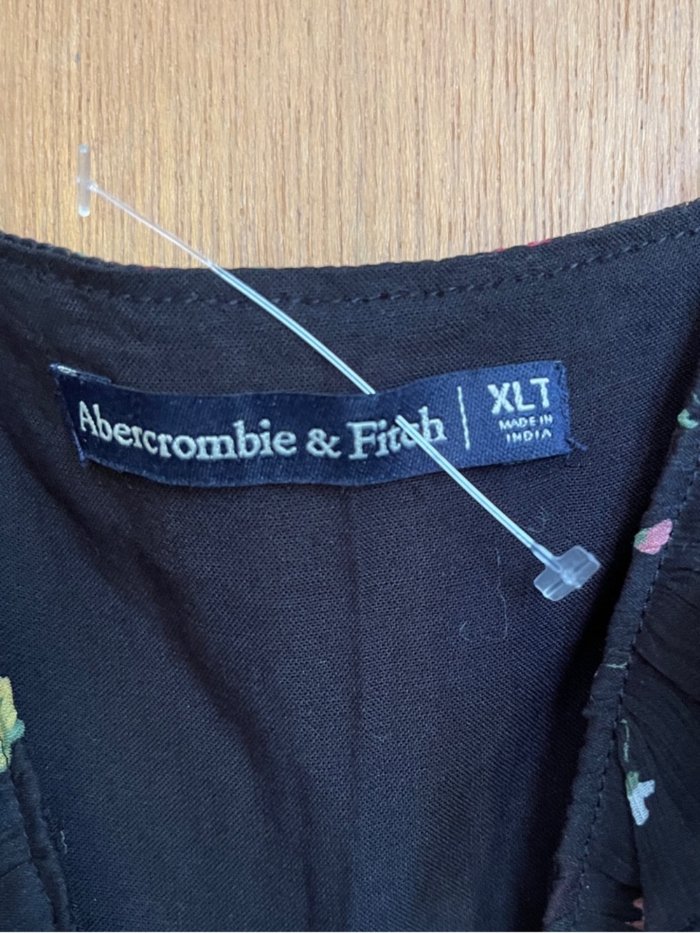 Abercrombie & Fitch Black Floral Mini Dress - Picture 3 of 3